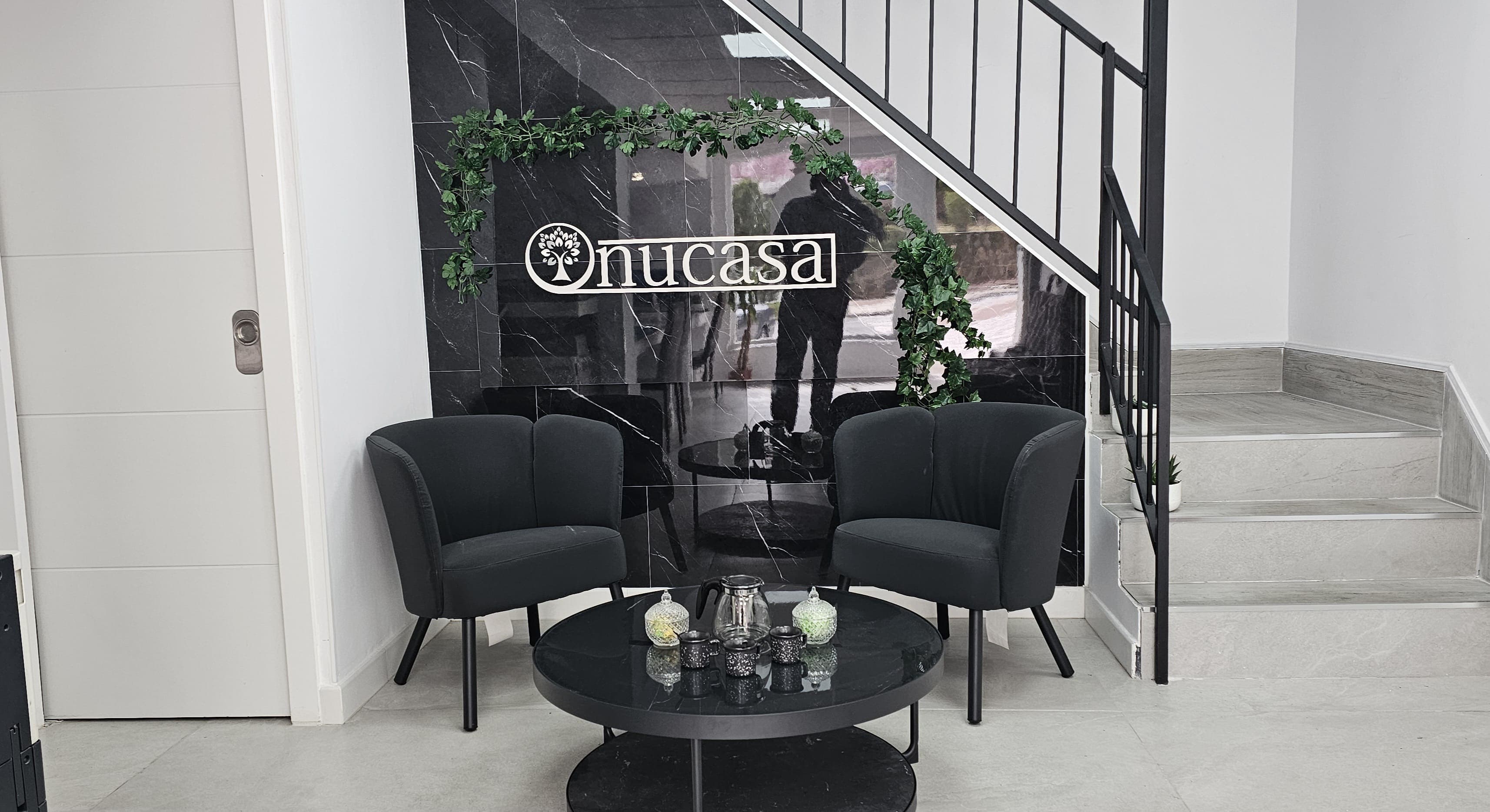 Zona de espera de la oficina Onucasa Huelva